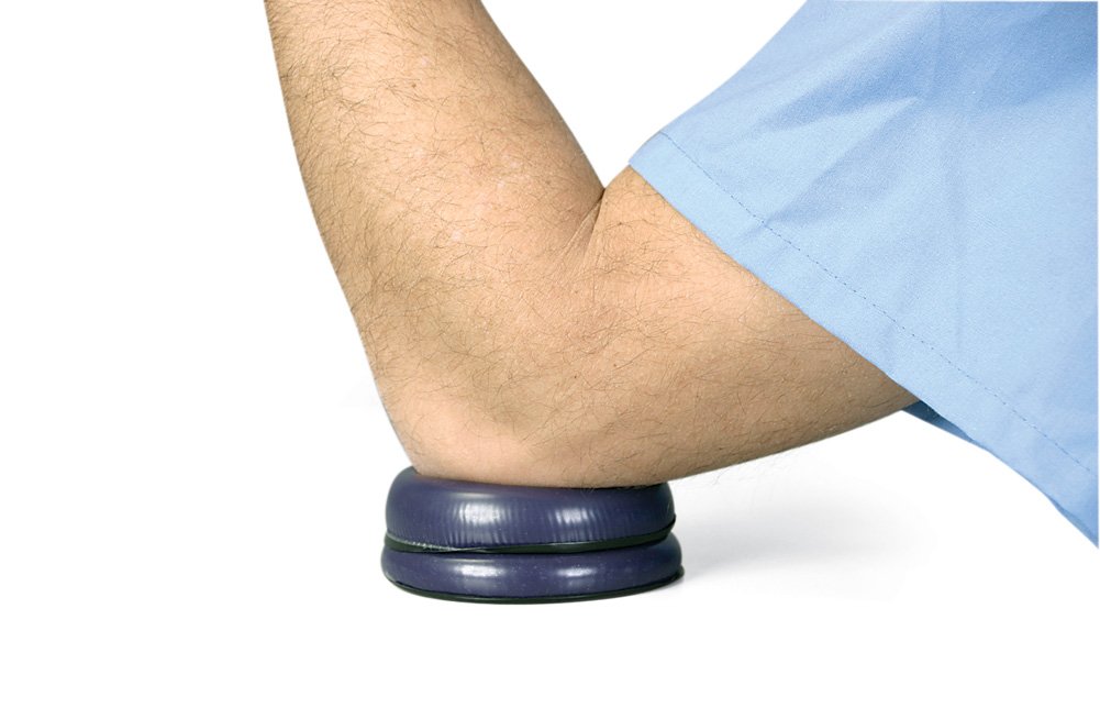 AliMed Ulnar Gel Pads for Elbow Support - Soft Cushioning Gel Pads for Pressure Relief & Comfort - Ideal for Office Work, Gaming, and Arthritis Pain Relief