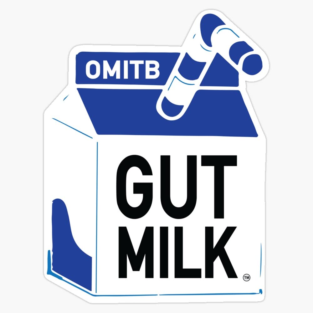 GUT MILK Carton 4 OMITB Only Murders in the Building Vinyl Bumper Sticker Decal 5 inches - Perfect for Cars, Laptops & Water Bottles