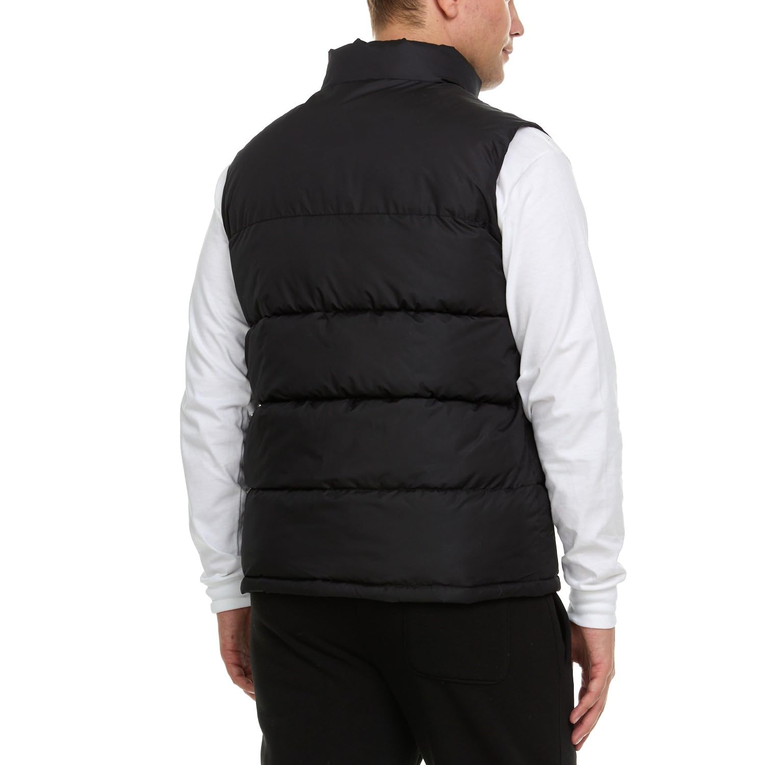 Reebok Men's Lightweight Down Alternative Puffer Vest - Winter Warmth & Comfort - Ideal for Outdoor Activities, Hiking, and Casual Wear
