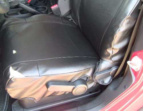 Premium Durafit Seat Covers for 2007-2017 Jeep Wrangler - Exact Fit Black Leatherette Replacement Covers | Waterproof & Durable Protection for Off-Road Adventures & Daily Commutes