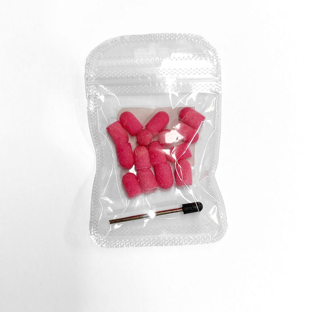 Premium Sanding Caps Pack for Nails - Professional Manicure & Pedicure Tools - Perfect for Home & Salon Use - Smooth & Even Nail Filing