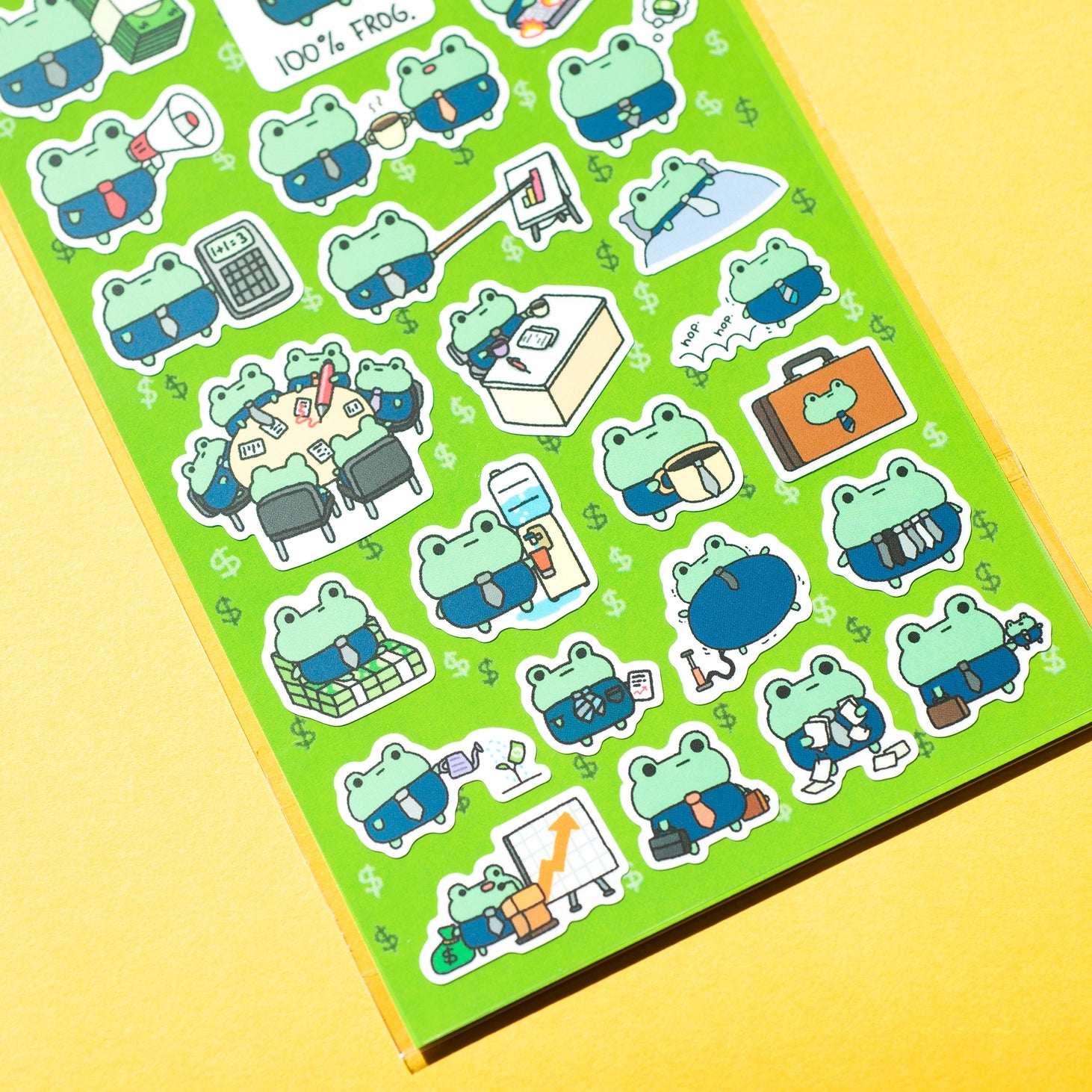 Business Day Planner Sticker Sheet - Colorful Labels for Organizing, Scheduling & Productivity | Perfect for Planners, Journals & Office Use