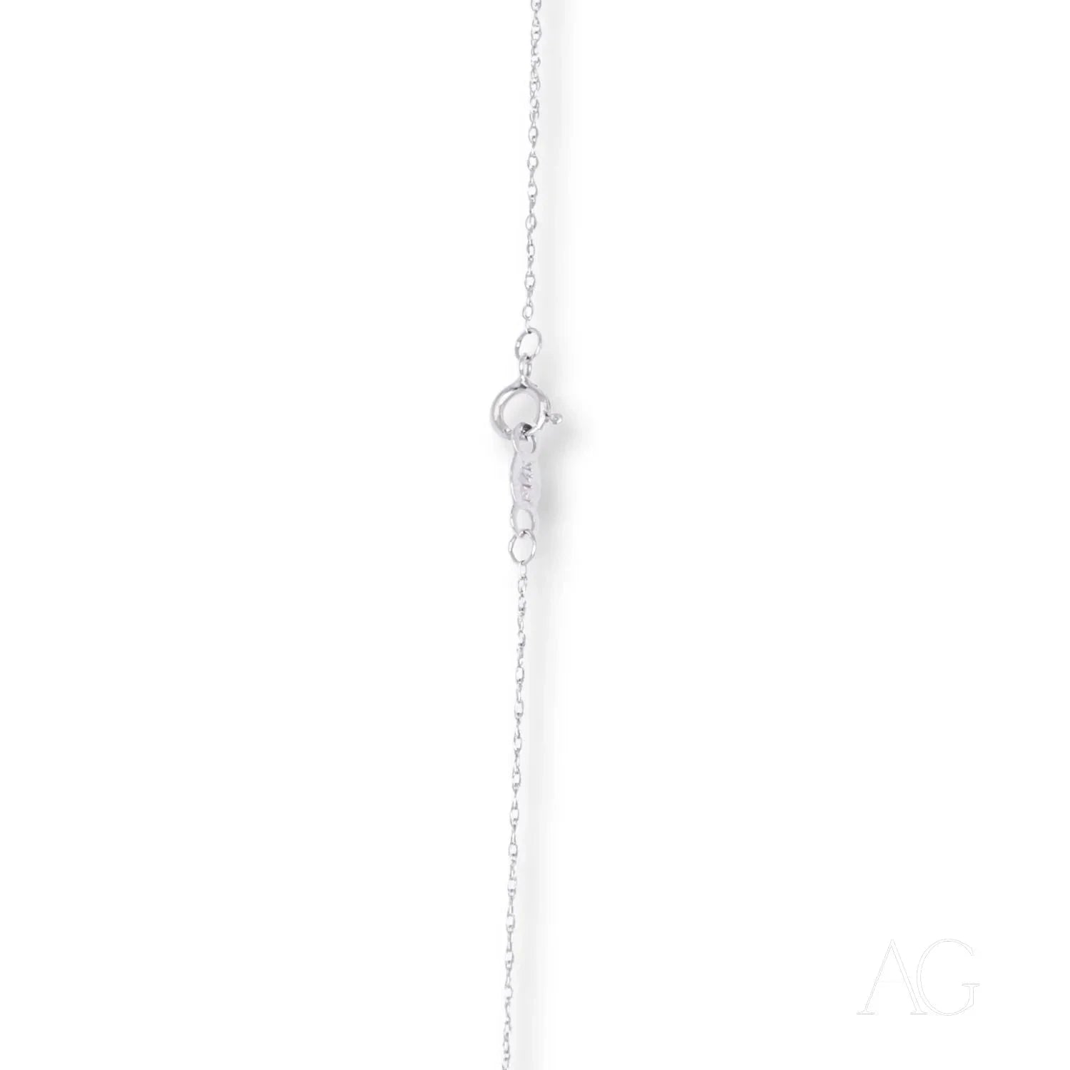 14K White Gold Rope Chain Necklace for Women - Dainty & Elegant Jewelry Gift for Her - Perfect for Everyday Wear, Special Occasions & Layering