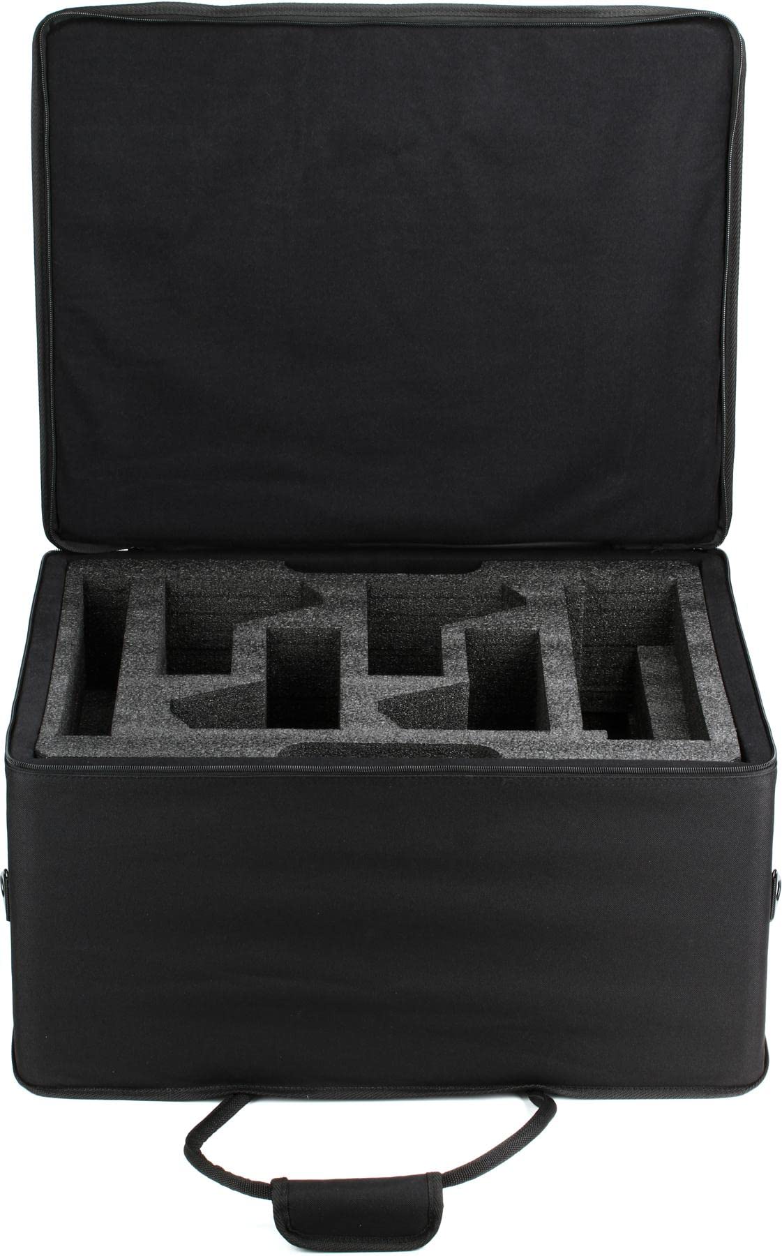 Gator GL-RODECASTER4 Lightweight Protective Case for RODECaster Pro Podcast Mixer & 4 Microphones - Perfect for Podcasting, Studio Recording & Travel