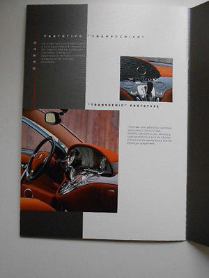 Ferrari Giugiaro Limited Edition Collector's Car Brochure - Rare Vintage Automobile Memorabilia for Ferrari Enthusiasts & Classic Car Display