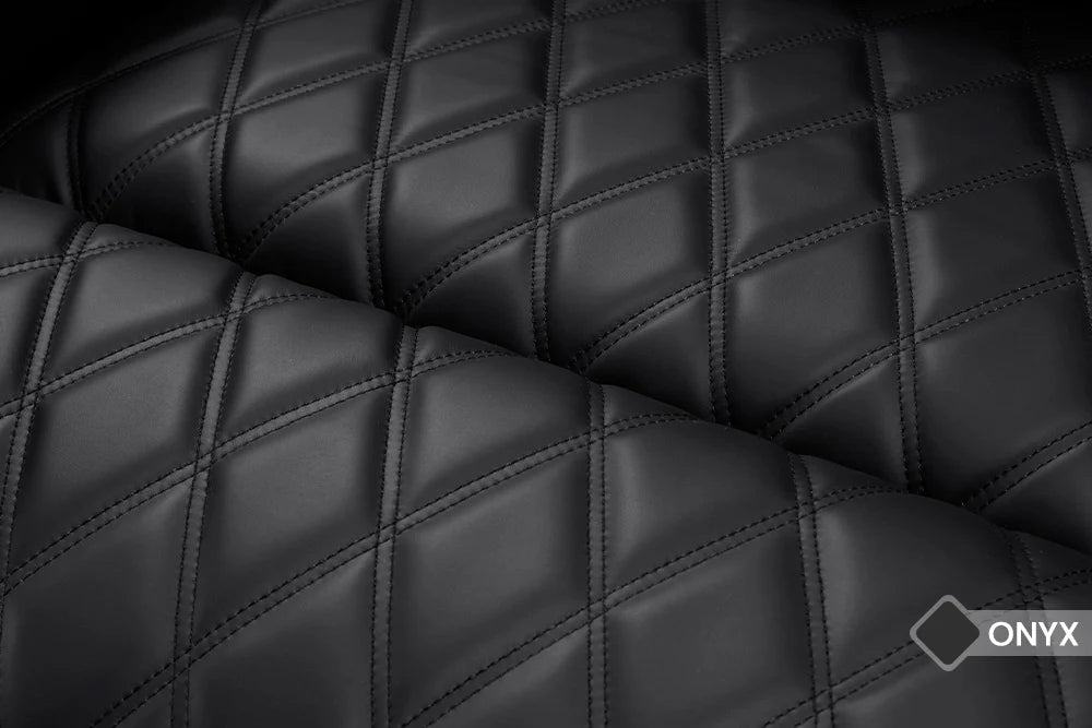 Valencia 2025 New Oslo Luxury Home Theater Seating - 3-Seater Loveseat Right Chaise in Onyx Black | Premium Recliner for Movie Nights & Entertainment Rooms