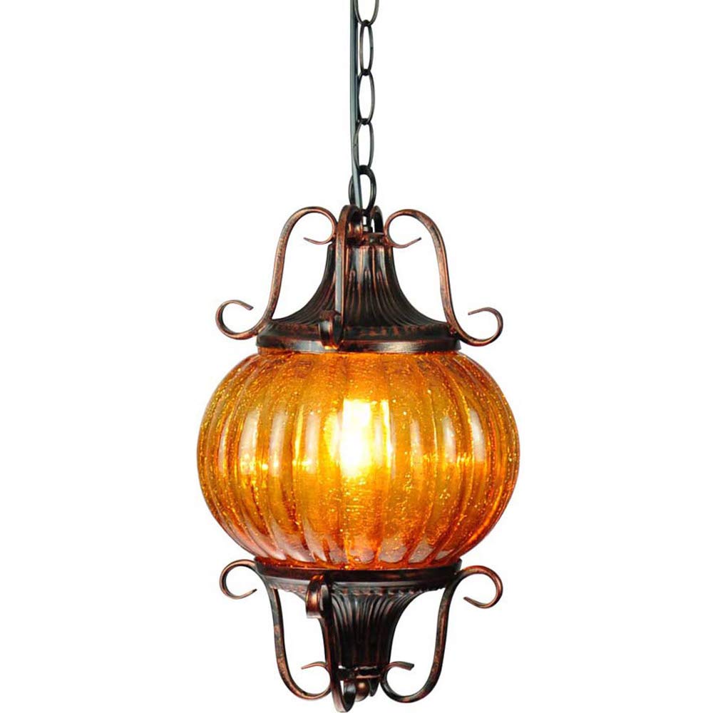 Vintage American Country Ceiling Pendant Light - Classic Porch & Hallway Lighting Fixture for Dining Room, Bar Counter, Farmhouse Decor - Perfect for Entryway, Corridor, Kitchen Island & Rustic Home Interiors