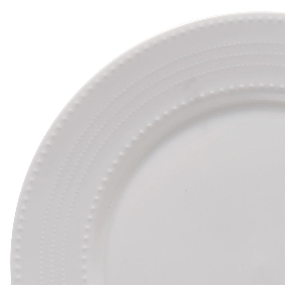 Annabel 40-Piece Dinnerware Set - Service for 8 People, Porcelain Dinner Plates, Bowls & Cups - Elegant Tableware for Family Dinners, Parties & Holiday Entertaining