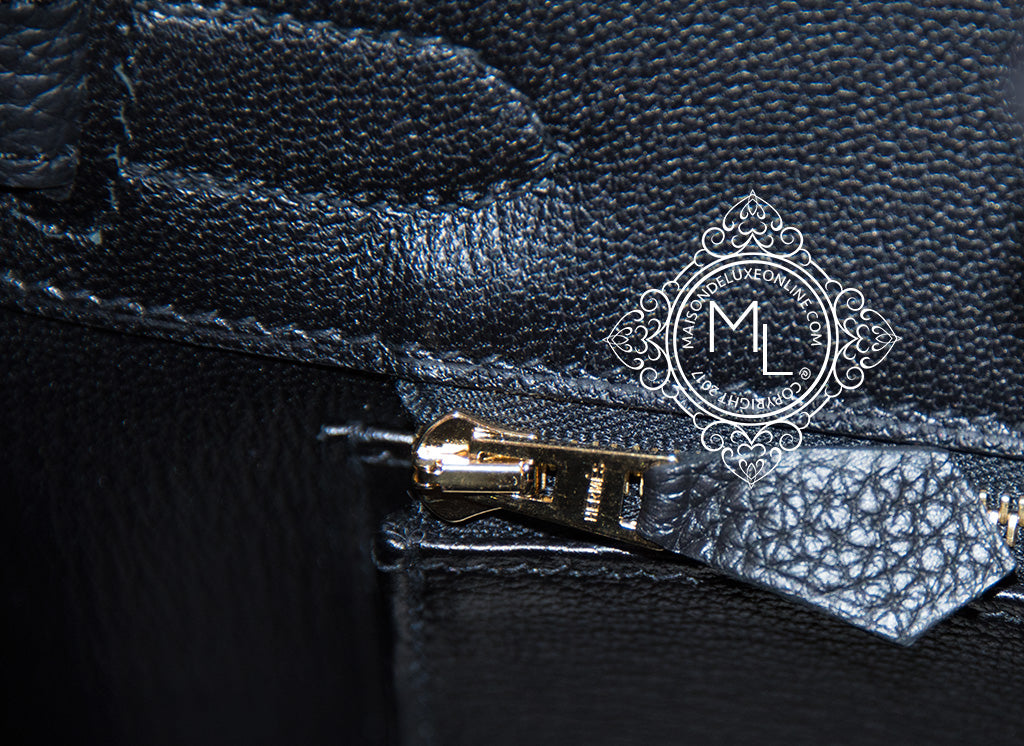 Authentic Hermes Birkin 30 Handbag in Noir Black Togo Leather with Gold Hardware - Luxury Designer Bag for Women, Perfect for Work, Travel & Special Occasions