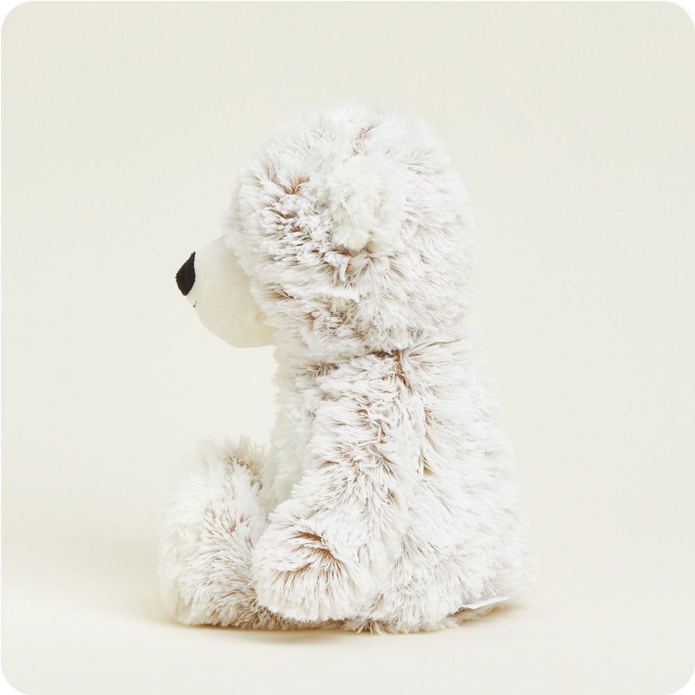Cozy Marshmallow Bear Warmies - Microwavable Plush Heating Pad for Kids & Adults - Perfect for Relaxation, Stress Relief & Cold Weather Comfort