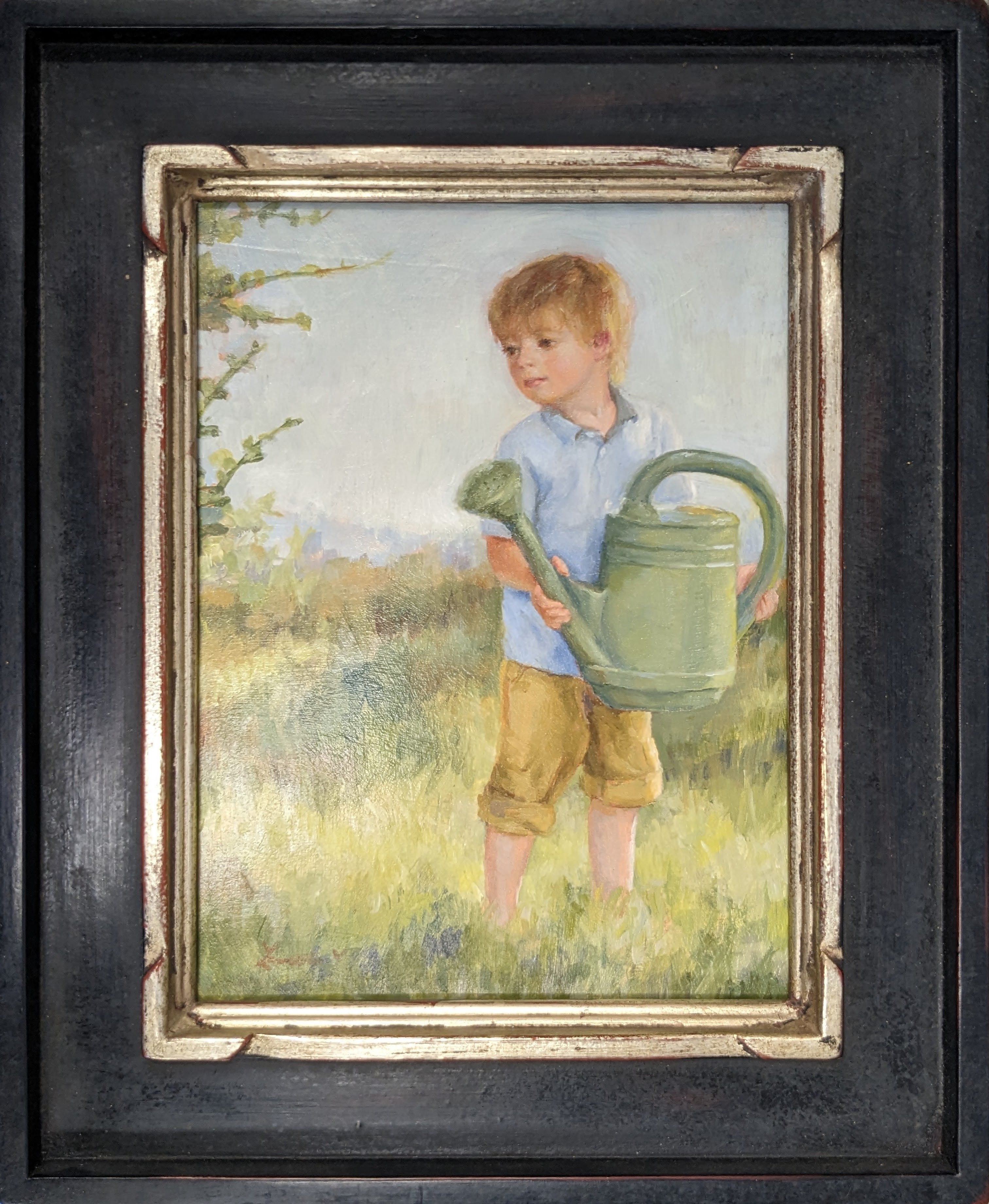 He Helps Good Things Grow - Unique Original Artwork for Home Decor, Office & Gift Giving