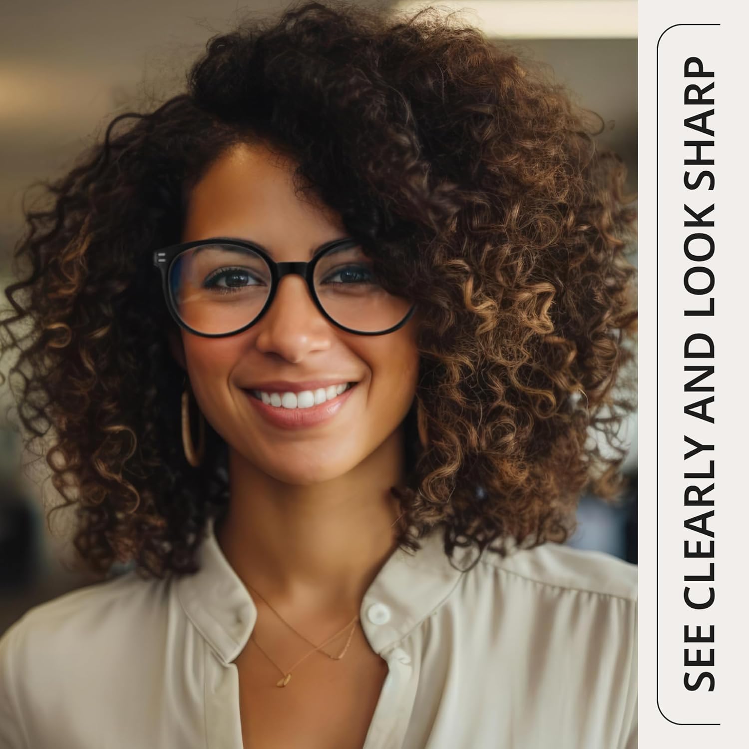 Blue Light Reading Glasses for Women & Men - Computer & Office Use