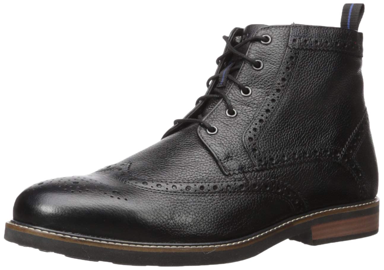 Nunn Bush Men's Odell Wingtip Chukka Boot with Kore Comfort Technology - Stylish Casual & Dress Shoes for Work, Office & Outdoor Wear
