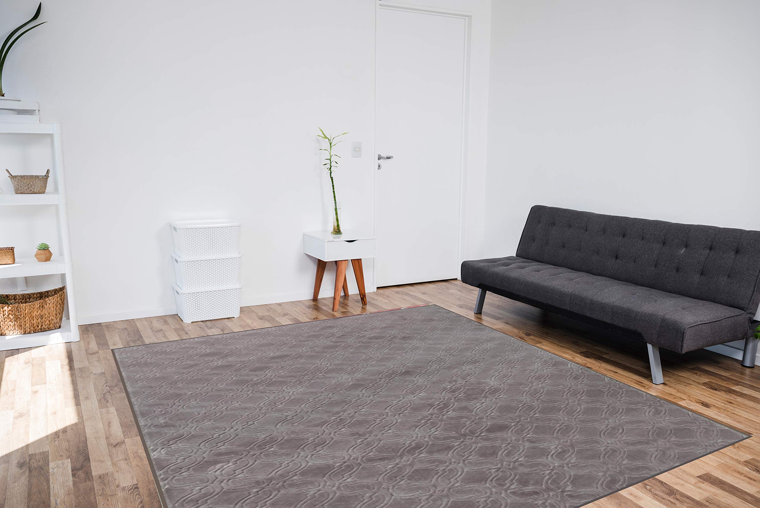 Non-Slip Bathroom and Kitchen Rugs - Msrugs Newruz Collection | Soft Absorbent Microfiber Mats for Bath, Shower & Sink Areas | Machine Washable Home Decor