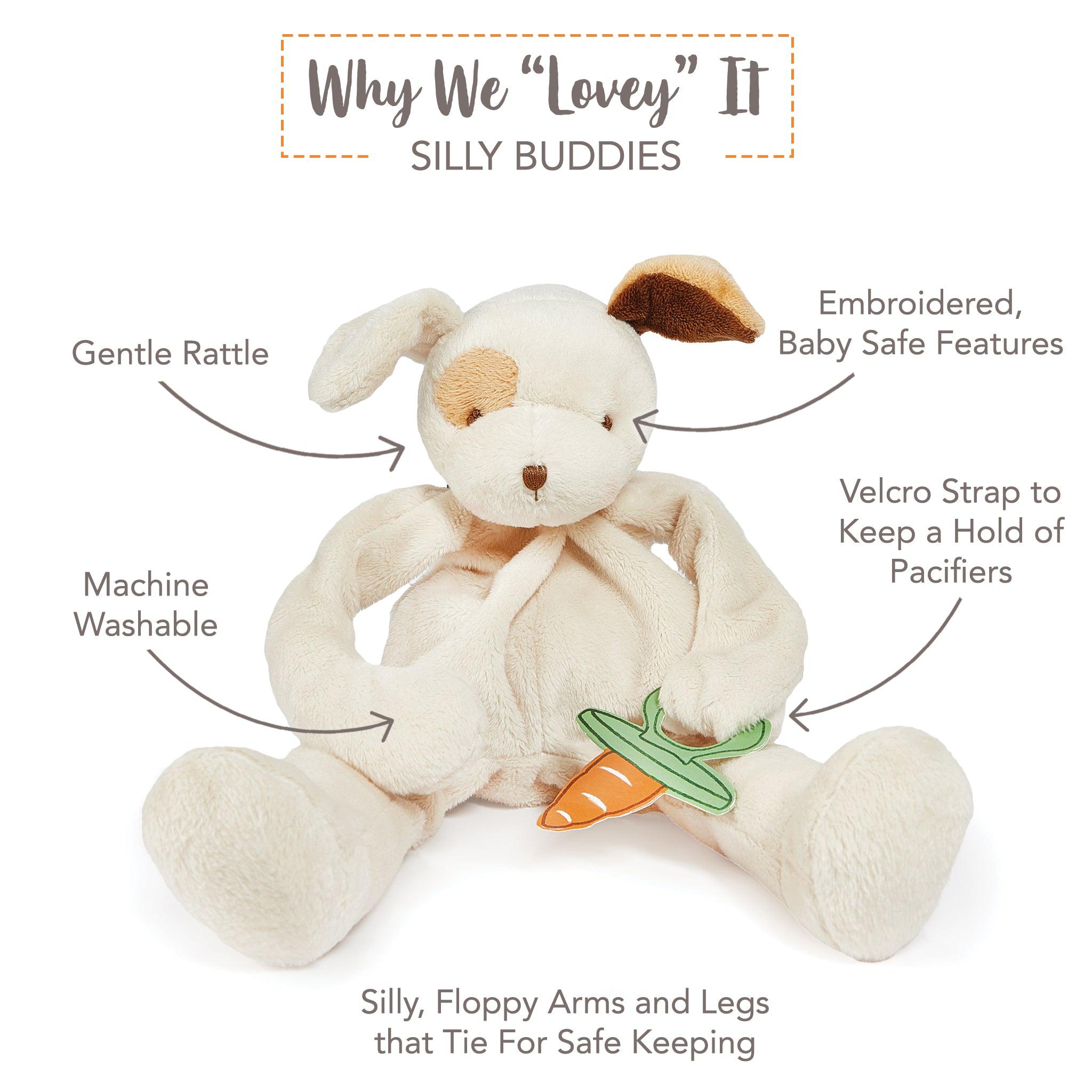 Best Friend Skipit Puppy Silly Buddy - Interactive Dog Toy for Small & Medium Breeds - Perfect for Indoor & Outdoor Playtime, Fetch, and Training