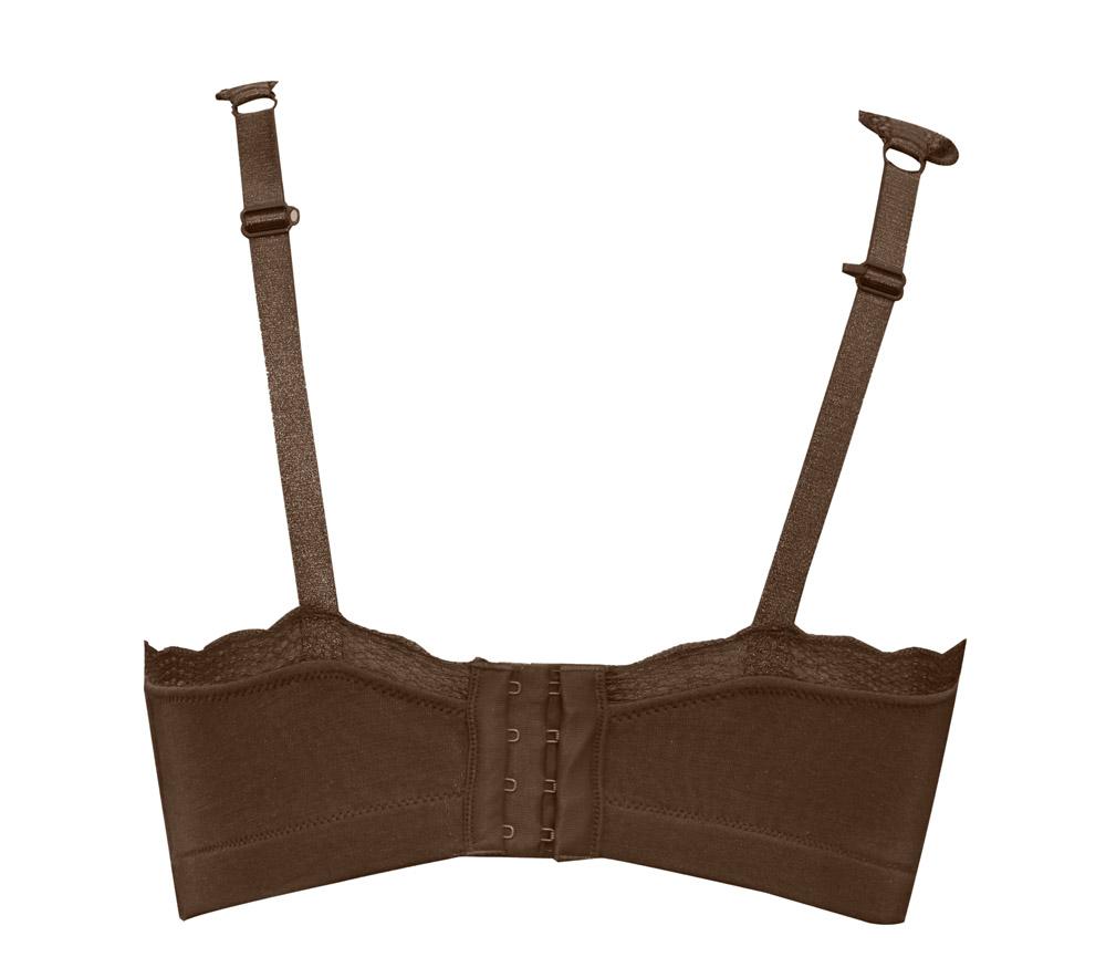 Parfait Dalis Wire Free Bralette - Comfortable Seamless Deep Nude Bra for Women | Perfect for Yoga, Lounge & Everyday Wear