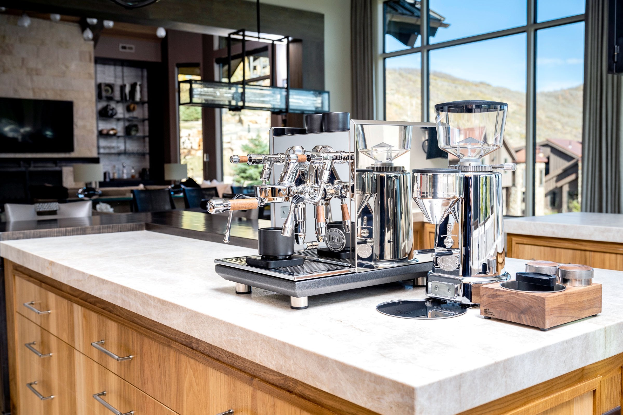 Saint Anthony Industries Bloc Tamp Station - Premium Espresso Tamping Stand for Baristas | Perfect for Home & Professional Coffee Shops | Durable & Stylish Coffee Accessory