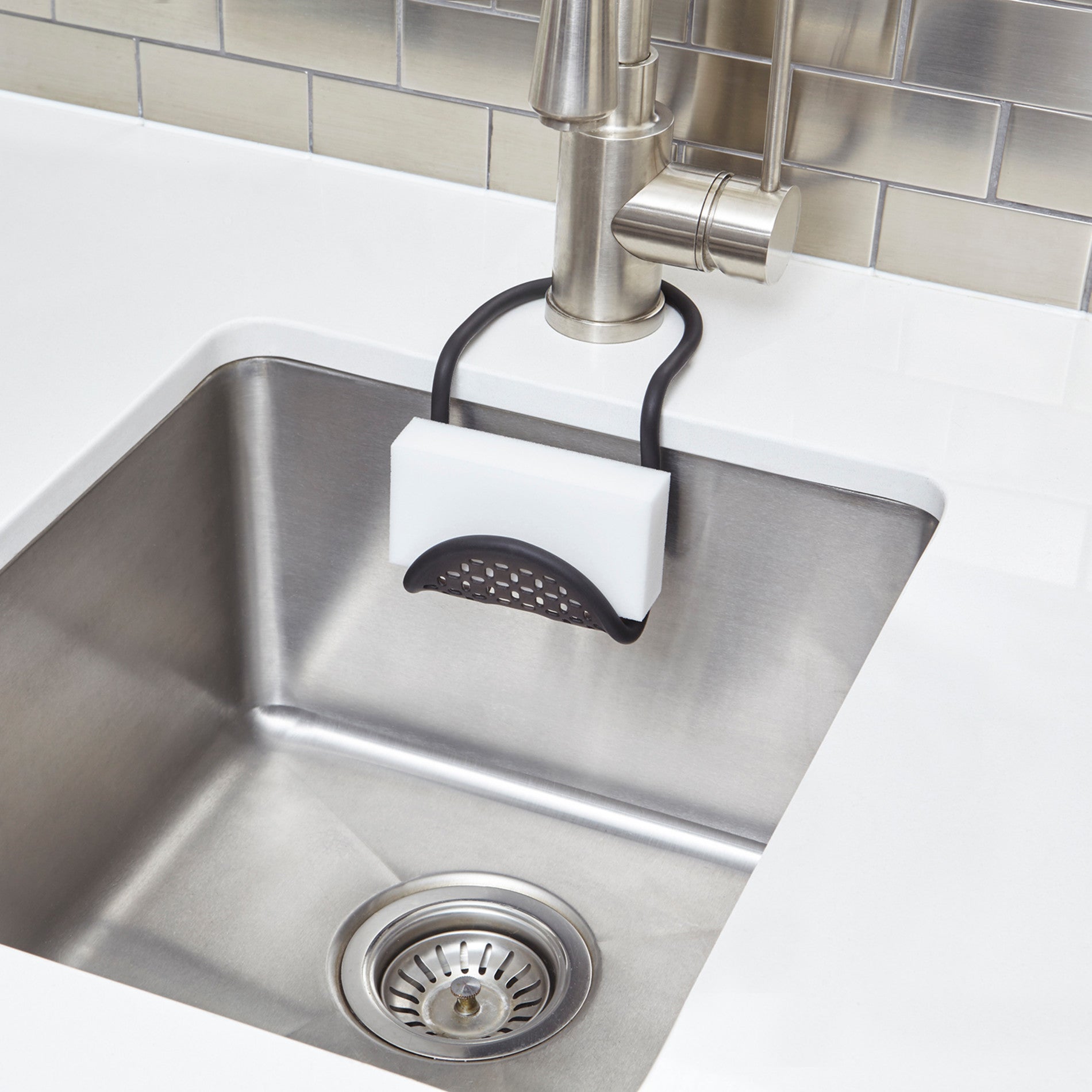 Shower Caddy for Bathroom - Adjustable Tension Pole Sink Organizer with Hooks - Perfect for Sponges, Soaps, and Bath Accessories - Ideal for Small Spaces, Apartments, and Dorm Rooms