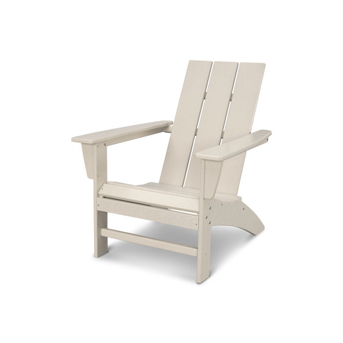POLYWOOD Modern Adirondack Chair - Durable Outdoor Furniture, All-Weather Resin, Comfortable Patio Seating for Garden, Poolside & Backyard Relaxation