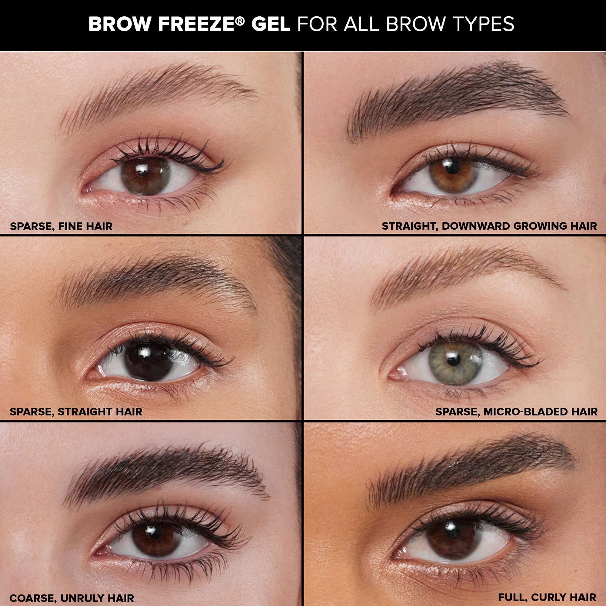 Anastasia Beverly Hills Brow Freeze Gel - Strong Hold Eyebrow Styling Wax for Perfectly Shaped Brows - Ideal for Daily Makeup and Professional Looks