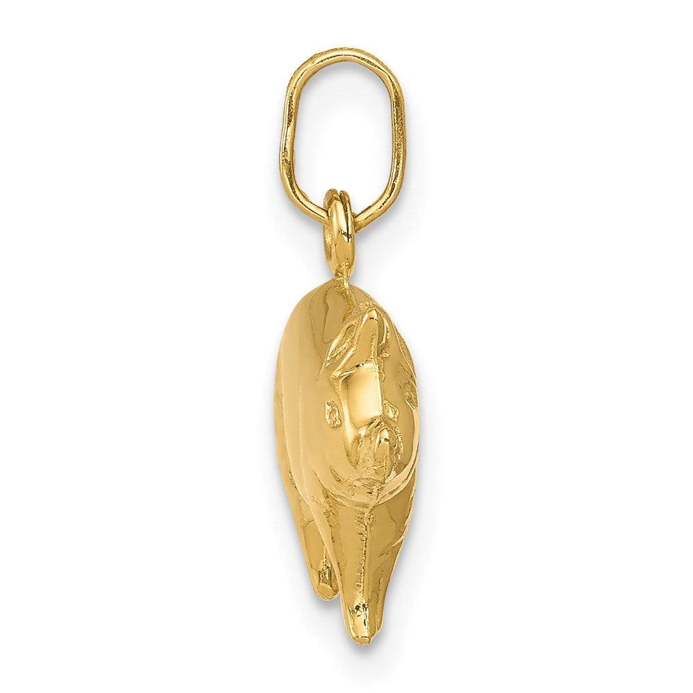 3D Gold Pig Pendant Necklace - Cute Animal Jewelry Gift for Women & Girls | Birthday, Christmas, Valentine's Day Present