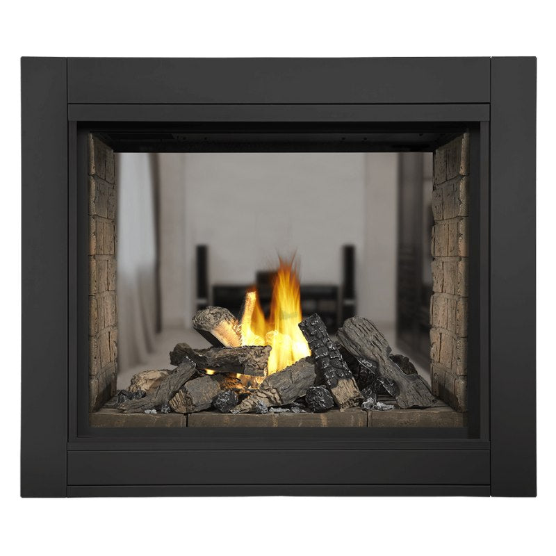 Napoleon Ascent Multi-Sided See-Through Direct Vent Gas Fireplace - BHD4 Model | Perfect for Living Rooms, Patios & Modern Home Decor