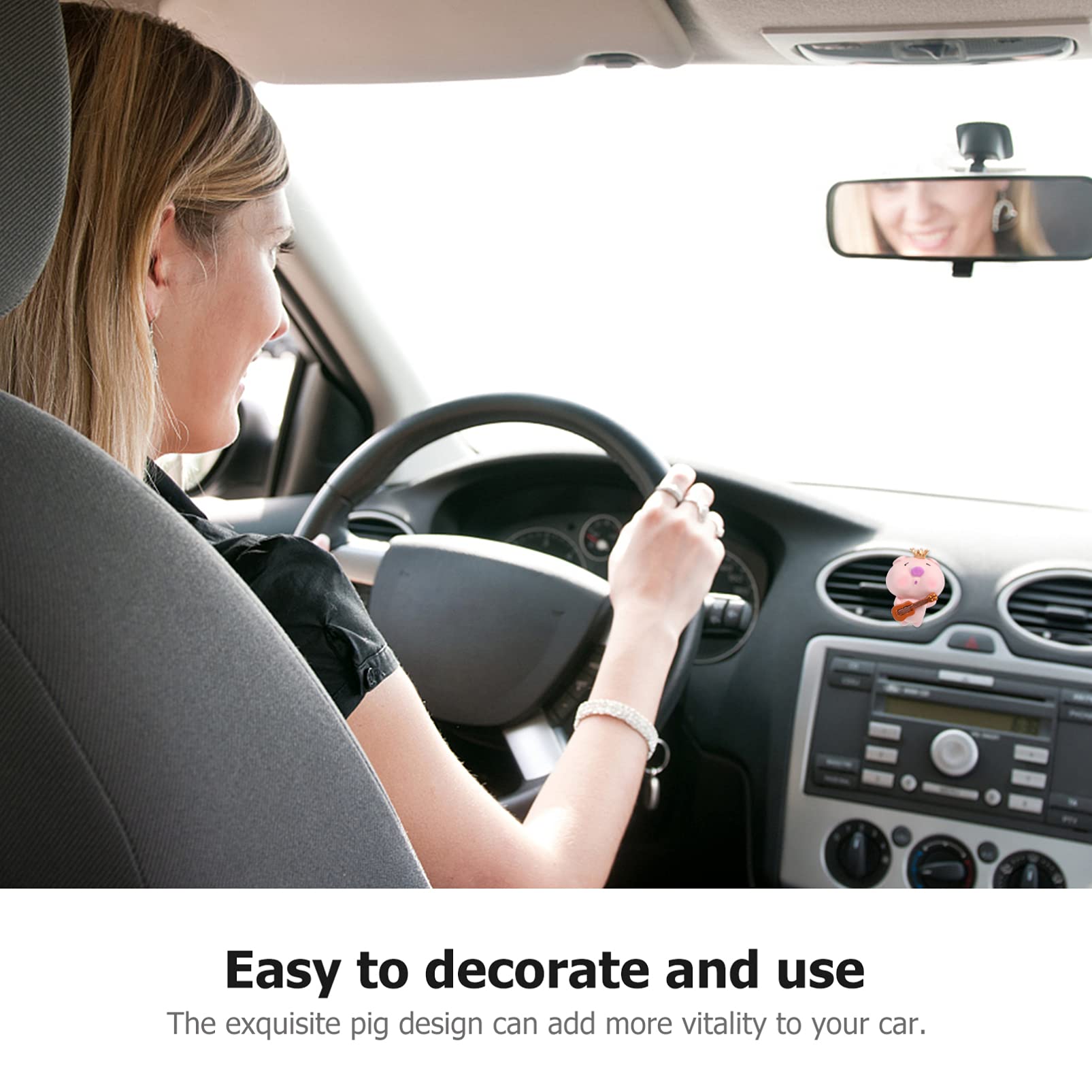 VICASKY 6-Pack Car Vent Air Freshener Clips - Essential Oil Diffuser & Aromatherapy Scent Clips for Vehicles - Perfect for Long Drives, Commuting and Road Trips