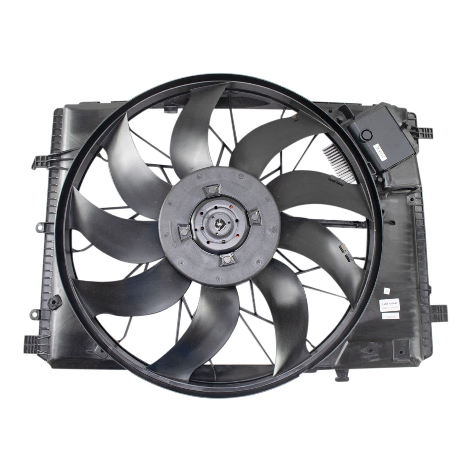 Mercedes Benz Engine Radiator Cooling Fan Assembly Replacement - Compatible with New Models | Perfect for Overheating Prevention & Performance Enhancement