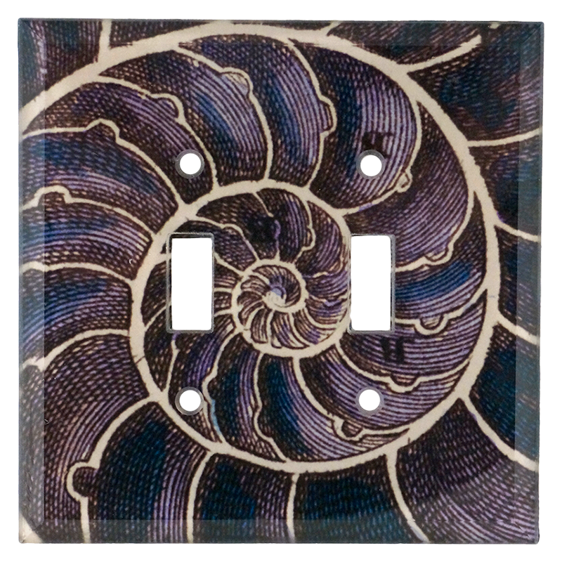 Blue Nautilus PNG Image - High-Quality Digital Download for Scrapbooking, Invitations, and DIY Crafts | Perfect for Beach Themes, Underwater Decor, and Ocean-Inspired Designs