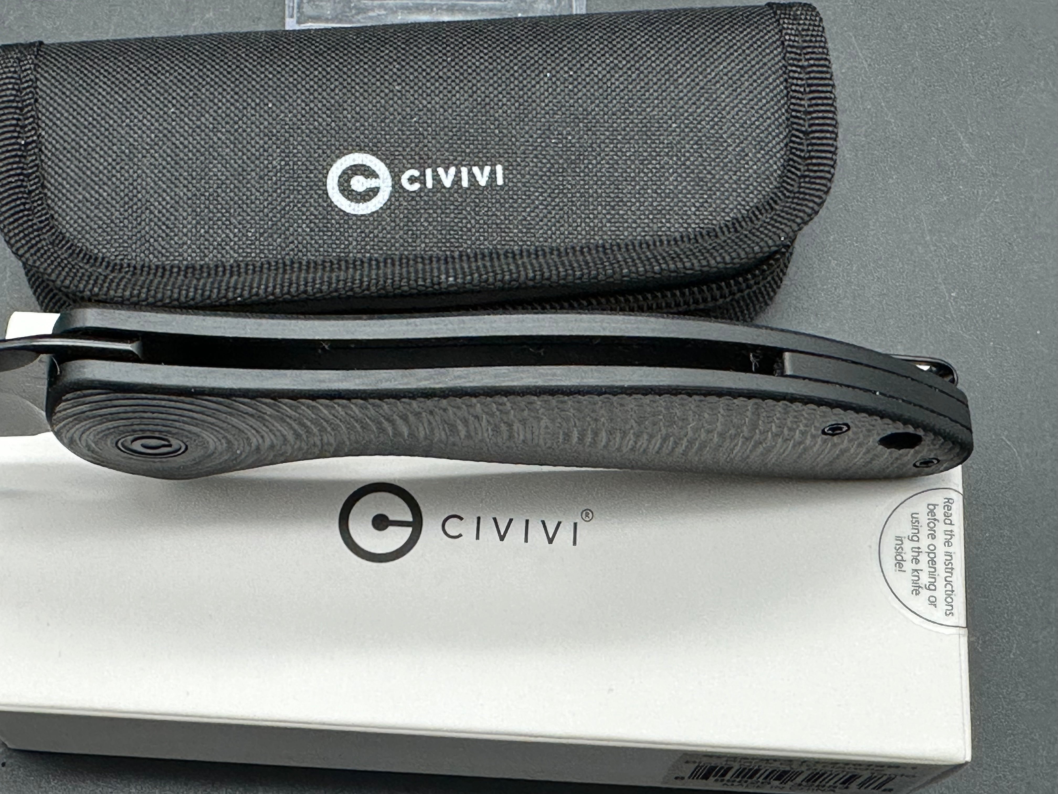 Civivi Synergy4 NitroV Folding Pocket Knife - Premium EDC Knife for Outdoor Camping, Hiking & Survival Gear | Tactical Utility Knife with Smooth Action & Durable Nitro-V Steel Blade