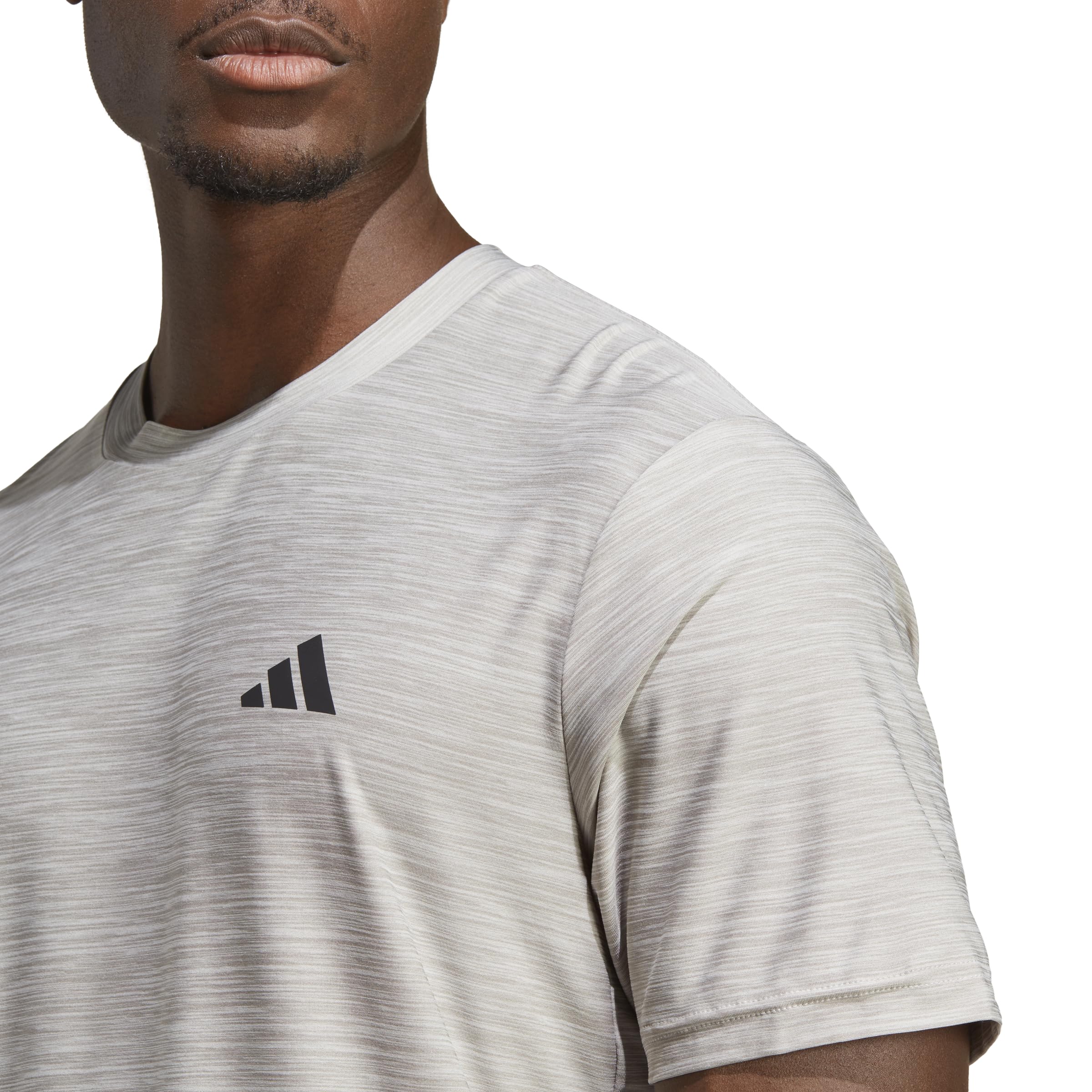 adidas Men's Essentials Stretch Training T-Shirt - Breathable Workout Tee for Gym, Running & Casual Wear | Moisture-Wicking Activewear Top for Fitness & Everyday Use