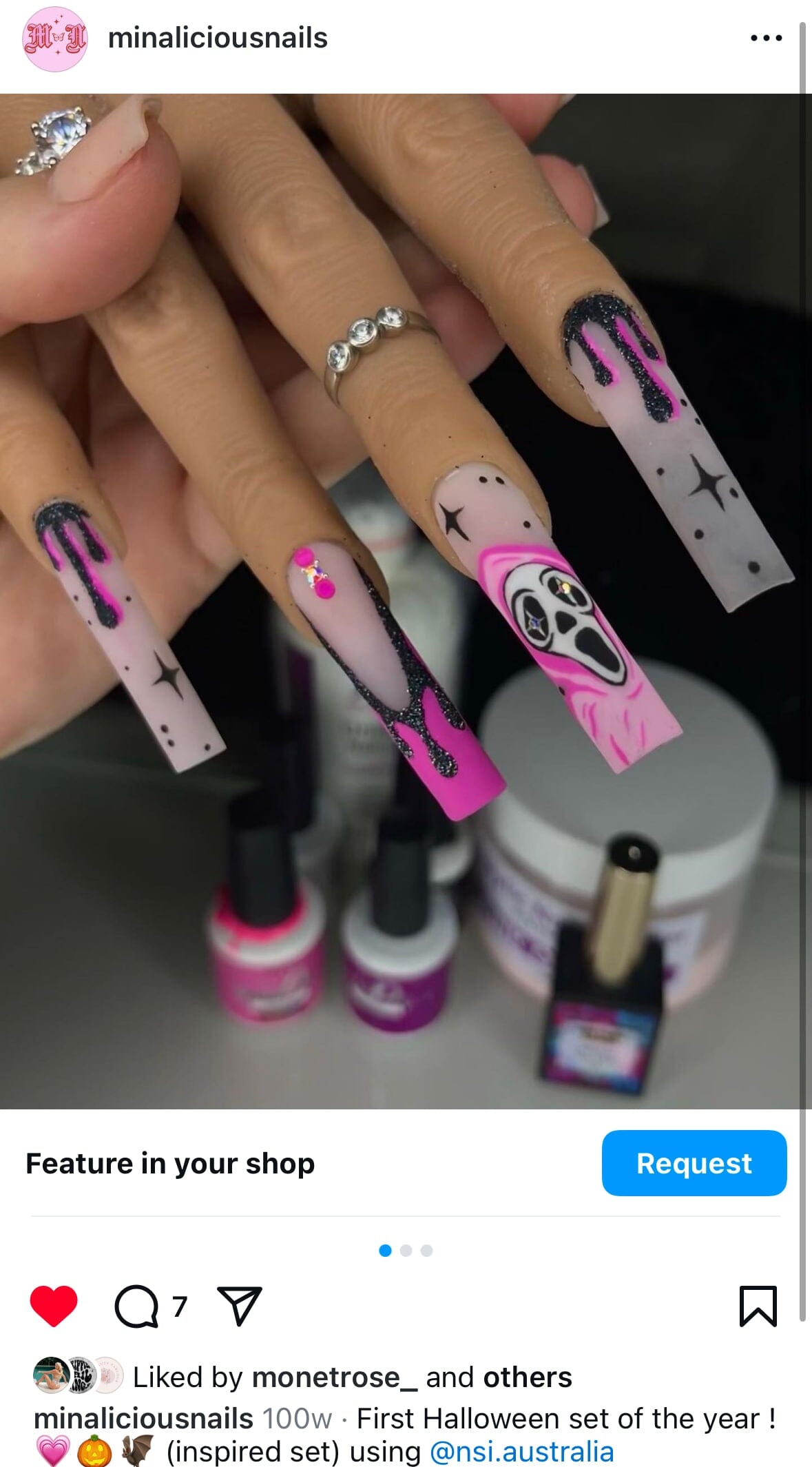Halloween Gel Nail Polish & Nail Art Sticker Set - Long Lasting UV/LED Soak Off Manicure Kit for Halloween Party, Costume, and Nail Salon Decorations