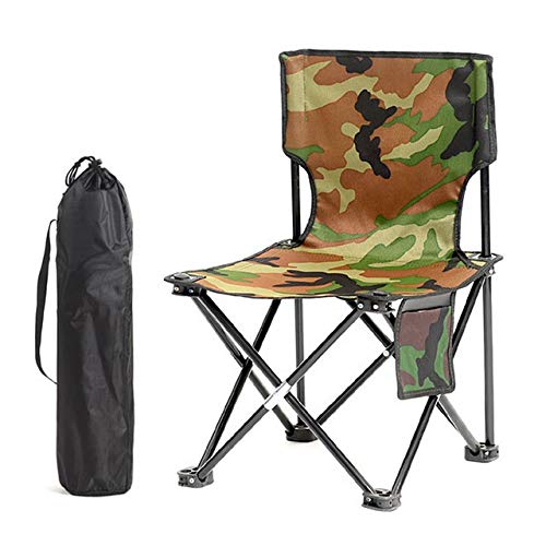 FEANG Portable Folding Camping Chair - Lightweight Outdoor Stool for Camping, Hiking, Fishing & Picnics | Compact Travel Chair for Backpacking, Beach, Tailgating & Outdoor Adventures