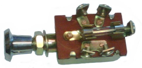 Pico 5514A Push-Pull Headlamp Switch with 15 Amp Fuse - Off-On-On (25 Pack) - Perfect for Automotive, Marine & RV Lighting Systems