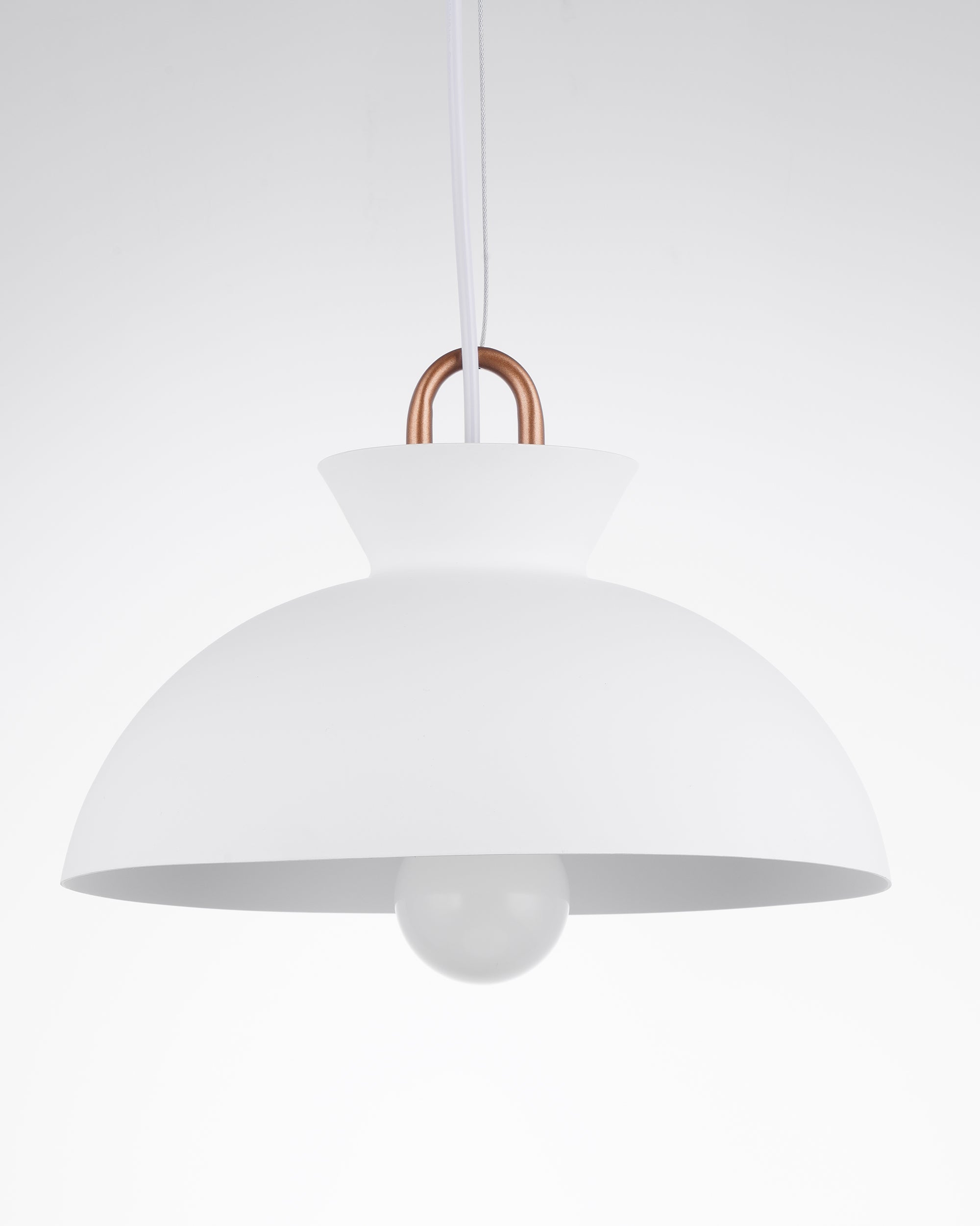 Modern Coil Ceiling Pendant Light Fixture - Adjustable Hanging Chandelier for Dining Room, Kitchen Island, Bedroom & Living Room Decor