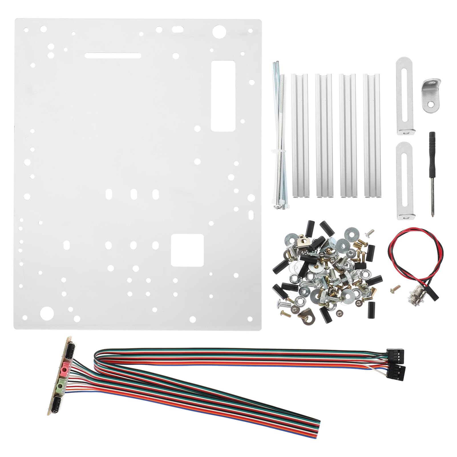 ARTIBETTER Open Air Computer Case - DIY PC Chassis Bracket for Gaming & Mining Rigs | High Airflow ATX/MATX/ITX Motherboard Support | Perfect for Custom Builds, Bench Testing & Showcase Setups