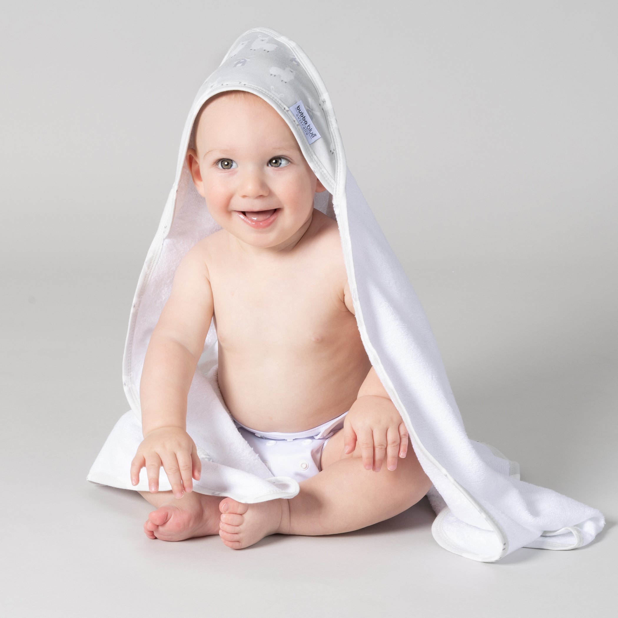 Premium 2-Pack Hooded Baby Towel Set - Soft Blush & Grey for Newborns, Infants & Toddlers | Perfect for Bath Time, Swimming, Beach Trips & Nursery Essentials