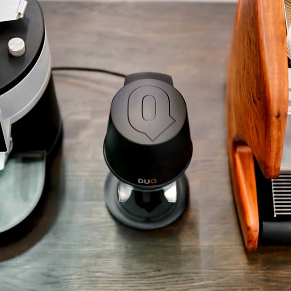 Puqpress Mini Automatic Coffee Tamper - Professional Espresso Tamping Tool for Baristas & Home Use | Perfect for Coffee Shops, Home Brewing & Gifts