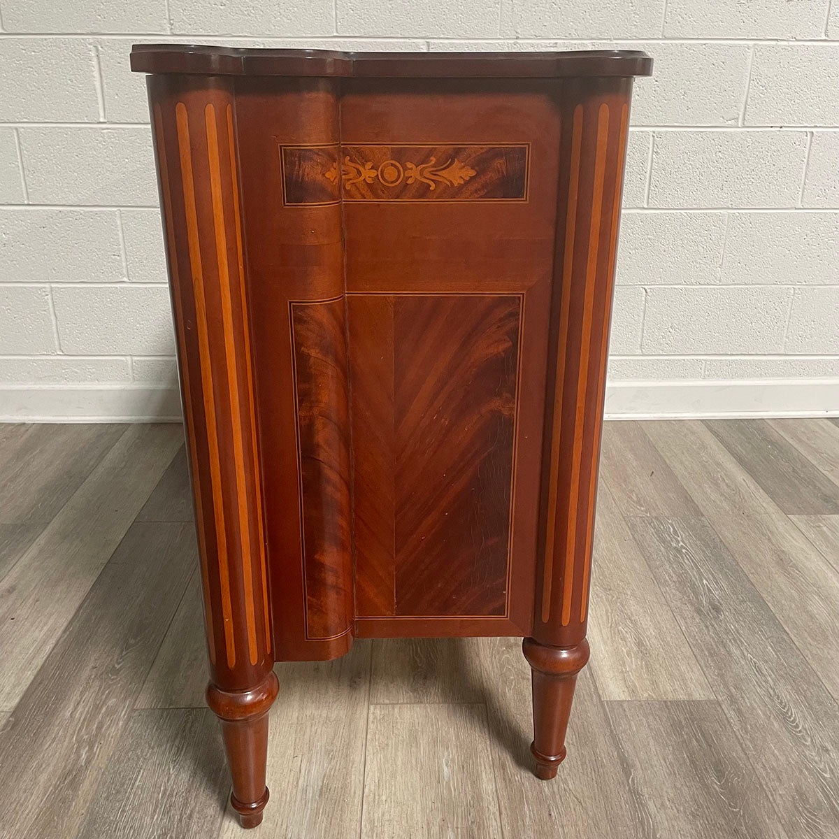 Solid Wood Console Table with 4 Drawers - Stylish Entryway Storage for Hallway, Living Room & Bedroom Organization