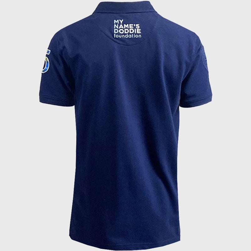 Ellis Rugby Doddie Weir Tartan Polo Shirt - Men's Classic Cotton Rugby Shirt with Tartan Design - Perfect for Casual Wear, Sports Events & Scottish Heritage Celebrations