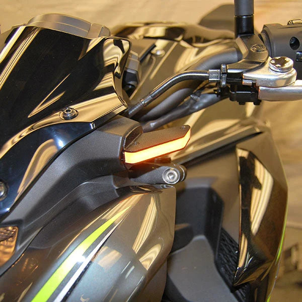 Kawasaki Z900 LED Front Turn Signals for Motorcycles (2017-Present) - Enhanced Visibility & Safety for Day & Night Riding