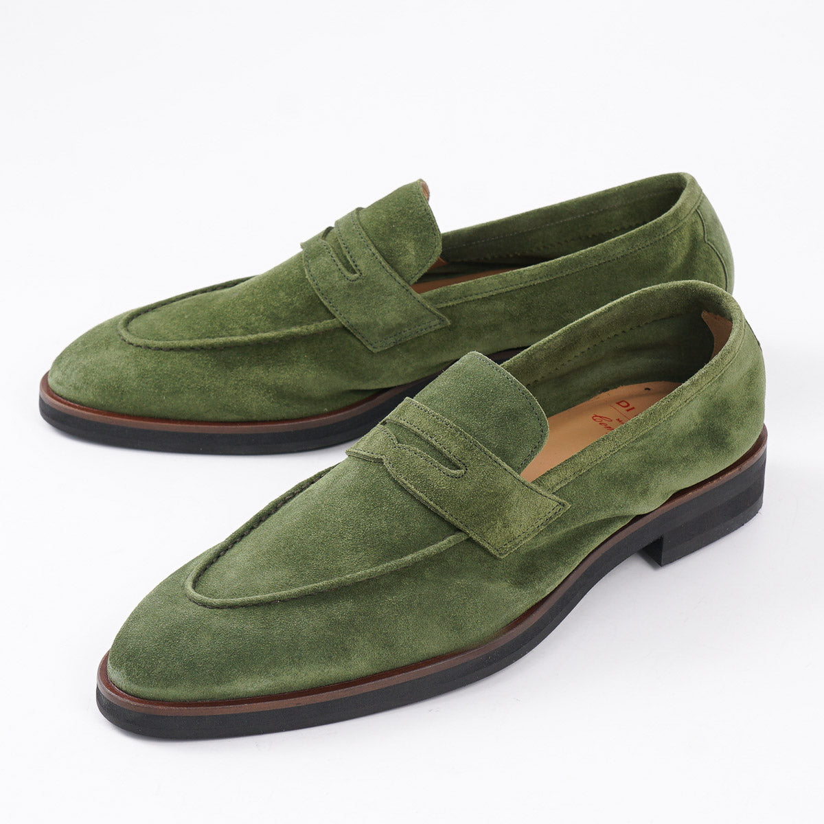 Di Bianco 'Amato' Unlined Suede Loafers - Comfortable Slip-On Shoes for Men | Casual & Business Wear | Perfect for Office, Travel & Everyday Use