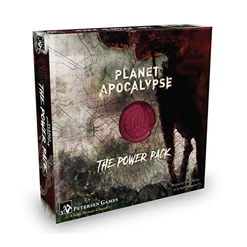 Petersen Games Planet Apocalypse: Power Pack Expansion Board Game - Enhance Your Strategy Gameplay for Epic Battles and Adventure