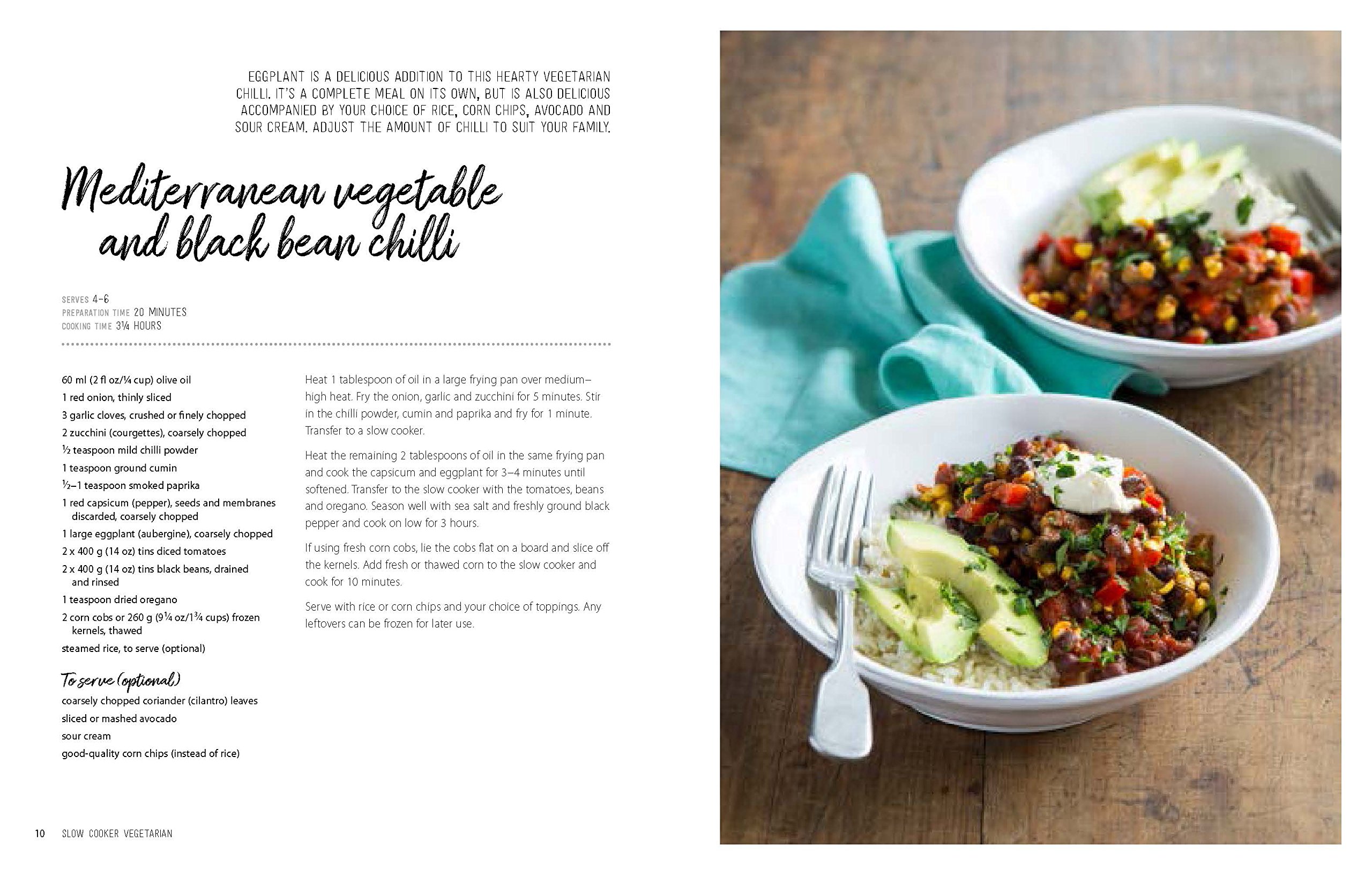 Best Slow Cooker for Vegetarian Meals - Healthy & Easy Vegan Cooking - Perfect for Soups, Stews & Meal Prep