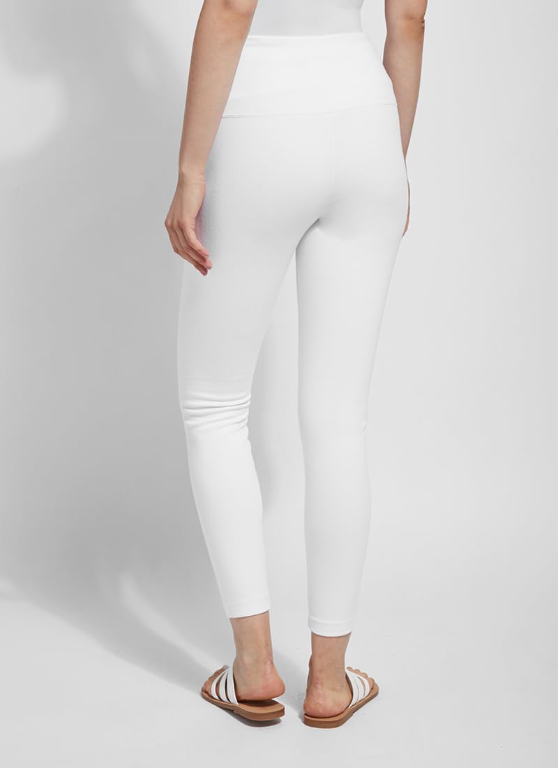 Lyssé Women's High Waisted Denim Leggings - Stretchy Jeggings & Skinny Jeans (Ankle Length) - Perfect for Work, Casual Outfits & Everyday Comfort