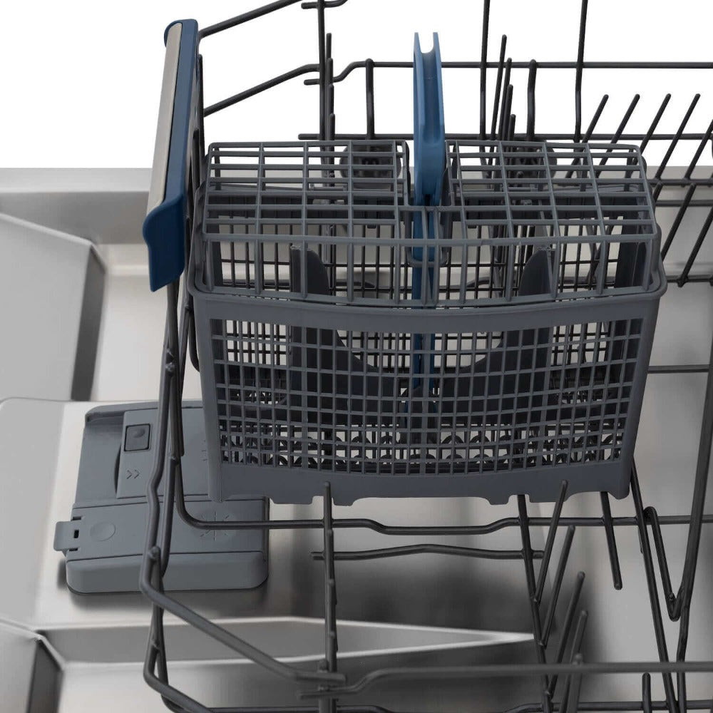ZLINE Autograph Edition 24-inch Built-In Dishwasher with 3rd Rack - Satin Stainless Steel Panel & Champagne Bronze Handle - Ultra Quiet 51dBa - Perfect for Modern Kitchens and Open-Concept Homes (DWVZ SN 24 CB)