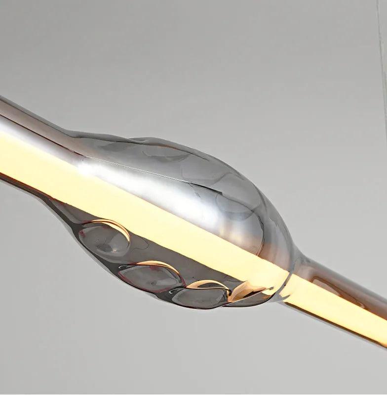 Modern LED Pendant Light for Dining Room - Tubular Design, Energy Efficient Hanging Chandelier - Perfect for Kitchen Island, Breakfast Nook & Contemporary Home Decor