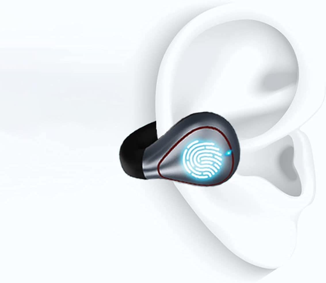 Open Ear Bone Conduction Bluetooth Headphones - Wireless Sports Headset for Running, Workout & Exercise - Sweatproof Lightweight Earbuds with Secure Fit - Perfect for Gym, Jogging & Outdoor Activities