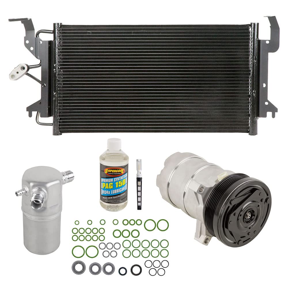 1997-1999 Cadillac DeVille 4.6L AC Kit with Compressor, Condenser & Drier - BuyAutoParts 60-89169CK | Complete A/C System Replacement for Summer Cooling & Comfort