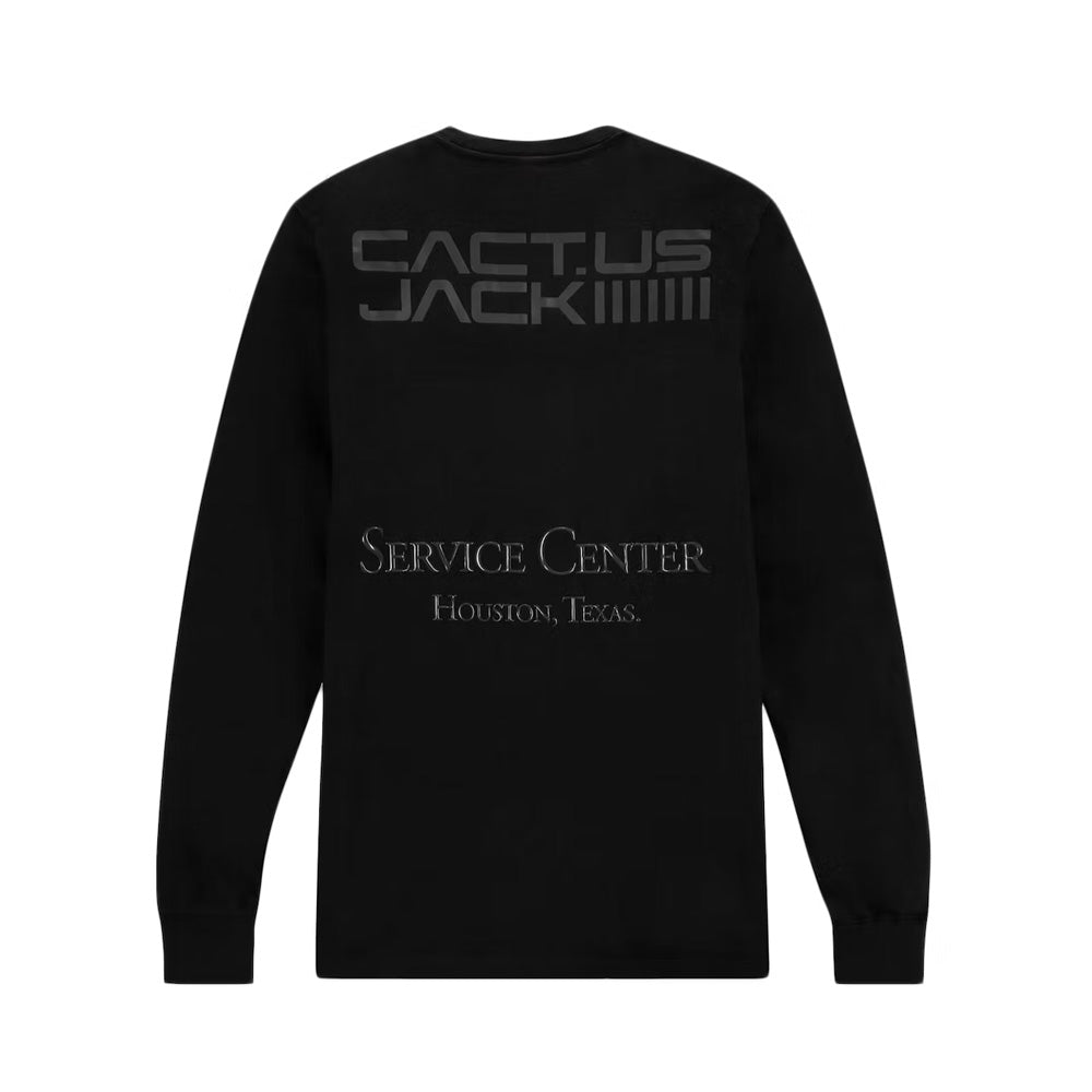 Nike x Travis Scott Cactus Corp Long Sleeve Shirt - Black Men's Streetwear Tee for Casual Wear & Hip Hop Fashion
